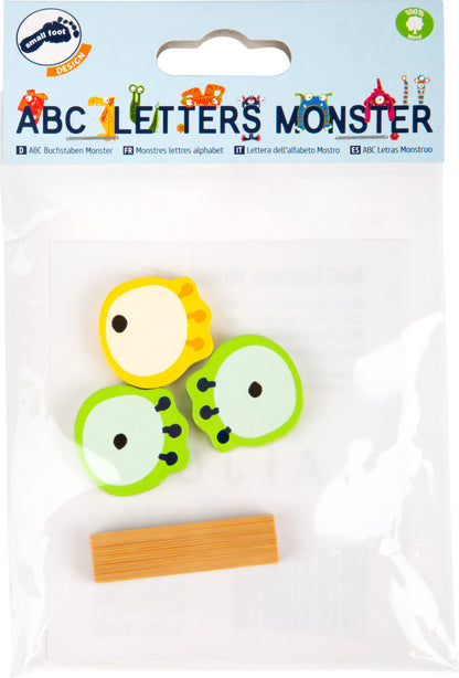 ABC Buchstaben Monster Eyes