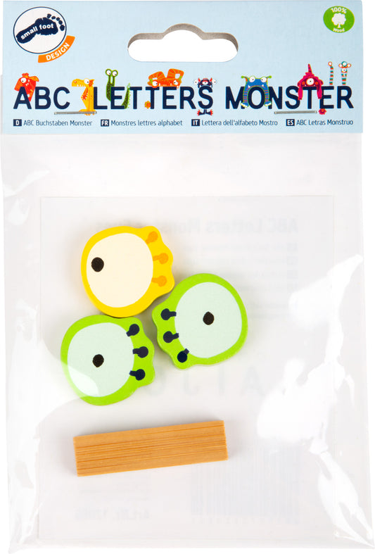 ABC Buchstaben Monster Eyes