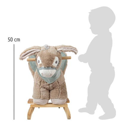 Schaukeltier Esel mit Sitz