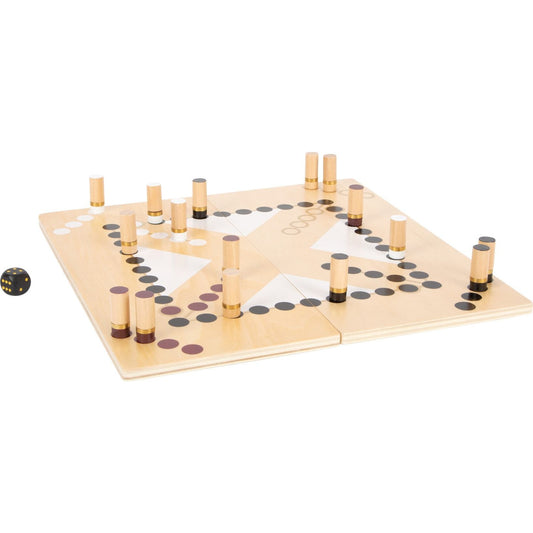 Ludo und Leiterspiel „Gold Edition“