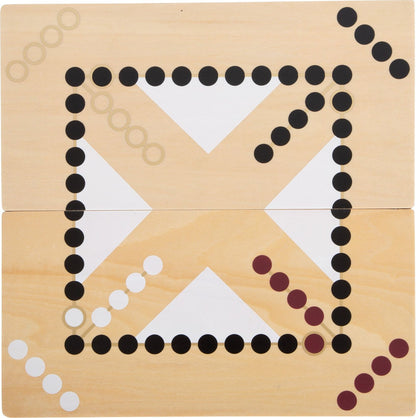 Ludo und Leiterspiel „Gold Edition“
