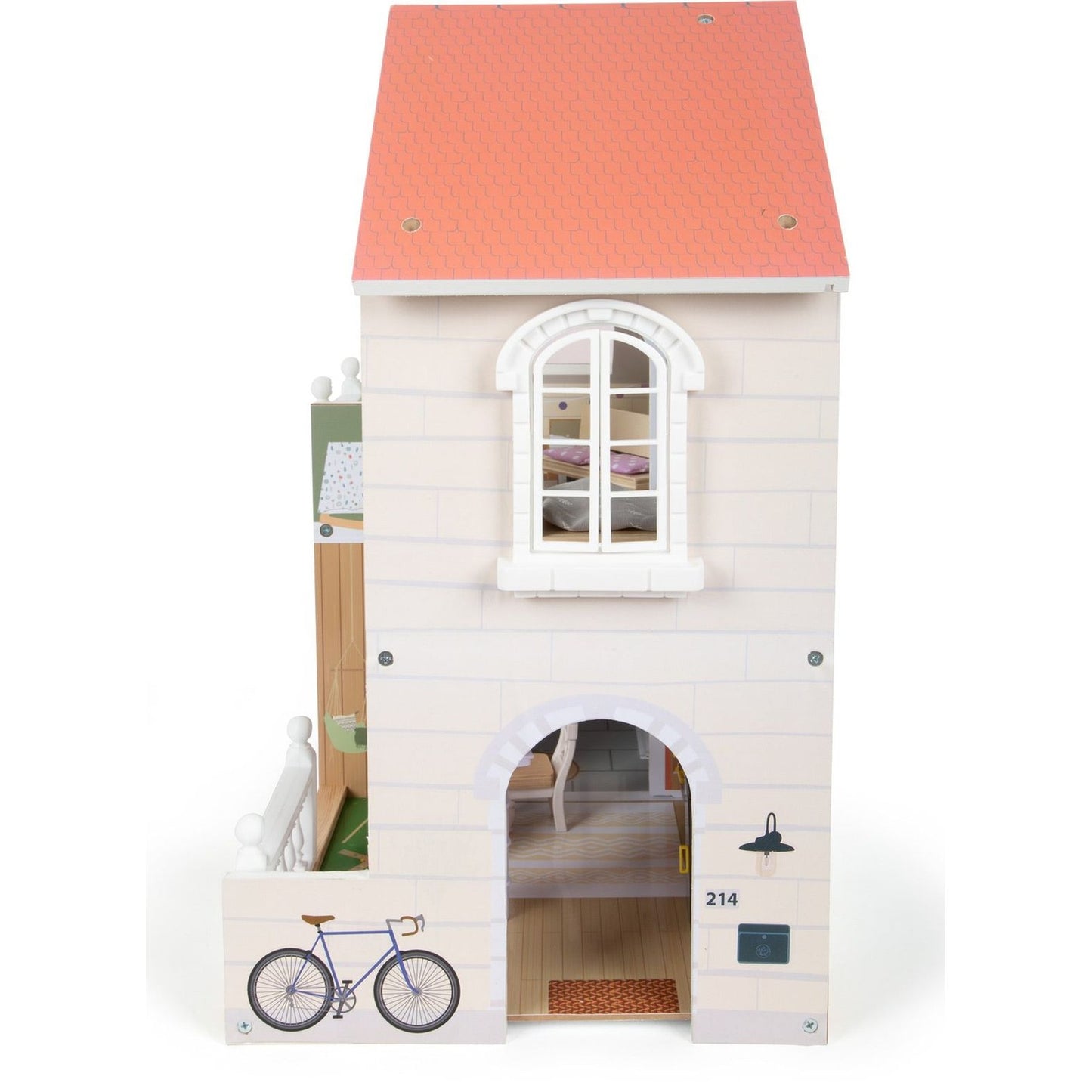 Puppenhaus mit Dachterrasse