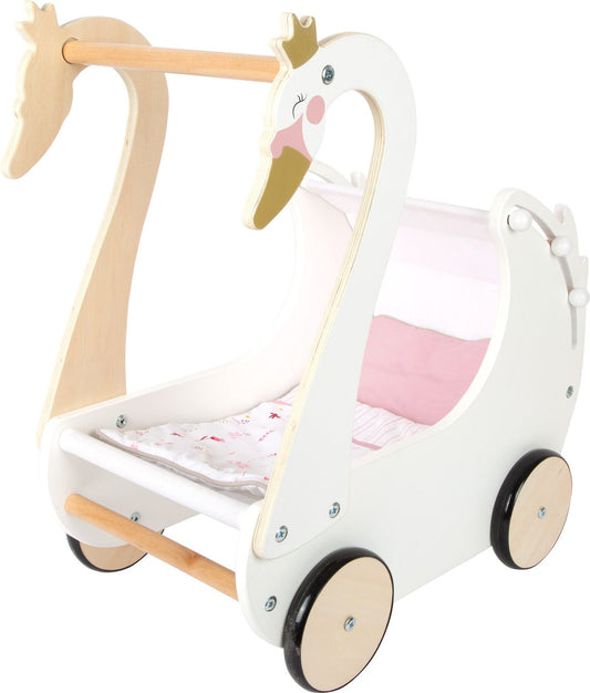 Puppenwagen Schwan