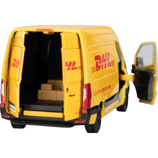 Mercedes Benz Sprinter DHL, Spritzguss, 1:48, L= 12,5 cm