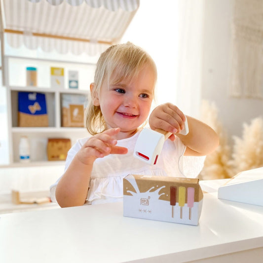 Milcheis am Stiel „fresh“