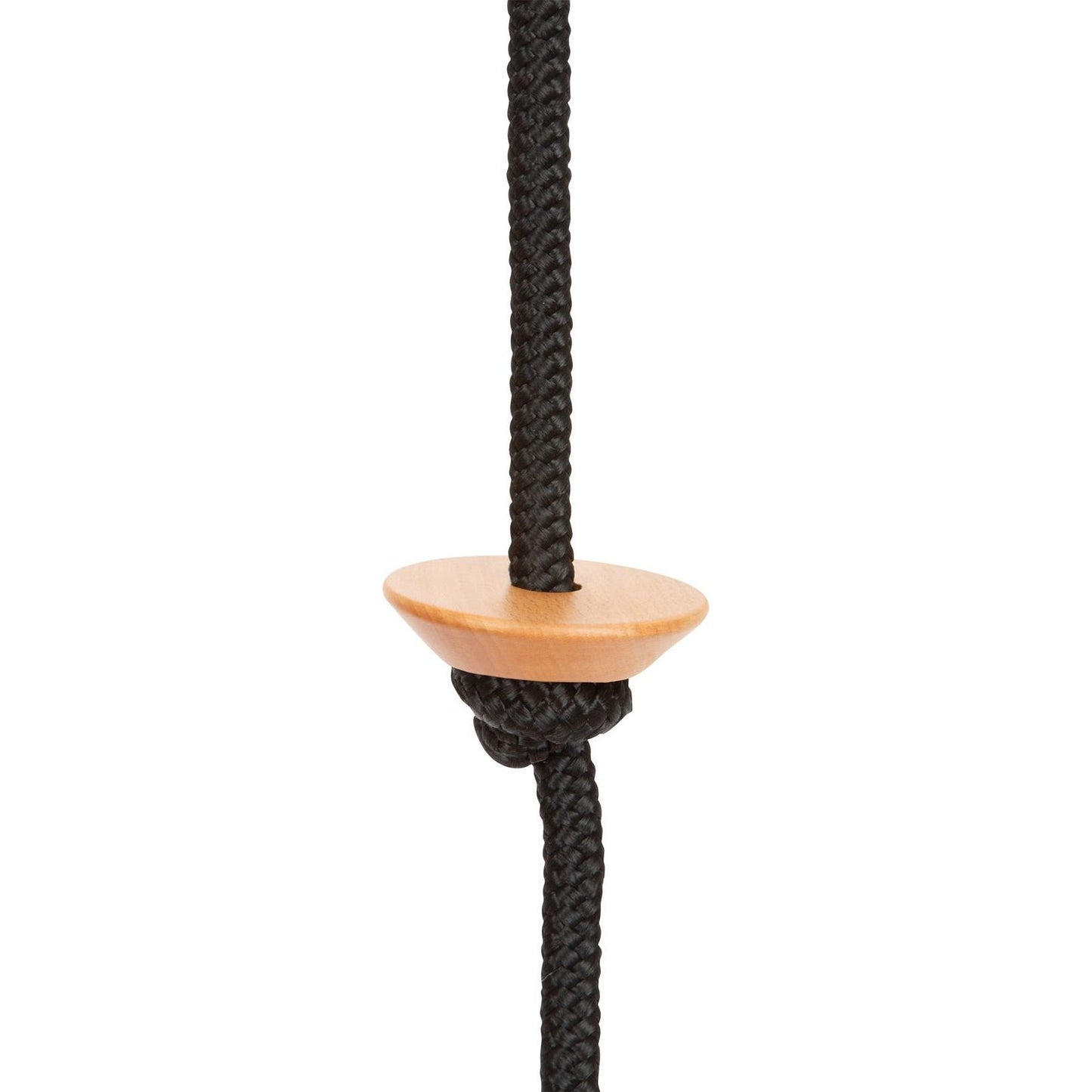 Tellerschaukel mit Kletterseil „Black Line“