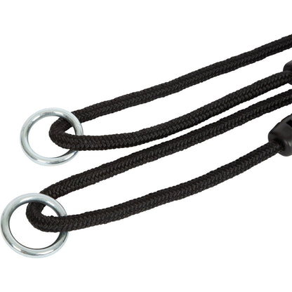 Trapezschaukel mit Turnringen „Black Line“