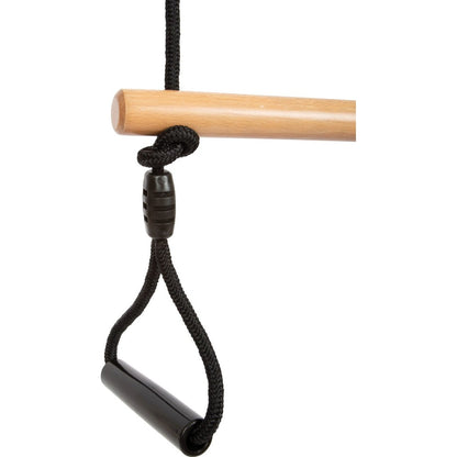 Trapezschaukel mit Turnringen „Black Line“