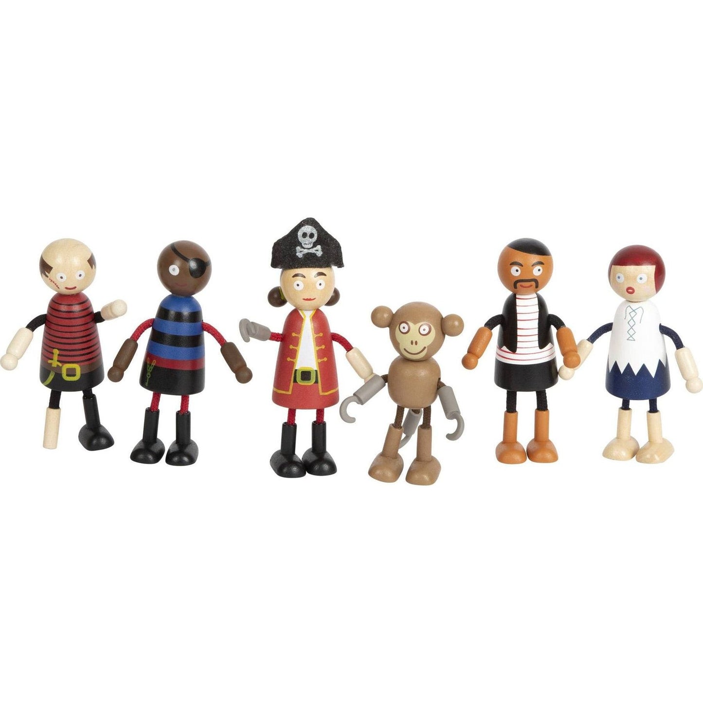 Biegepuppen Piraten Figuren