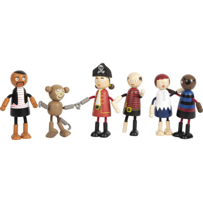 Biegepuppen Piraten Figuren