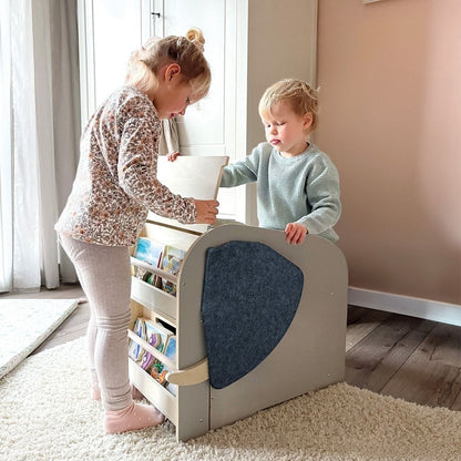 Spielzeugbox mit Sitz und Rollen Elefant „Wildlife“