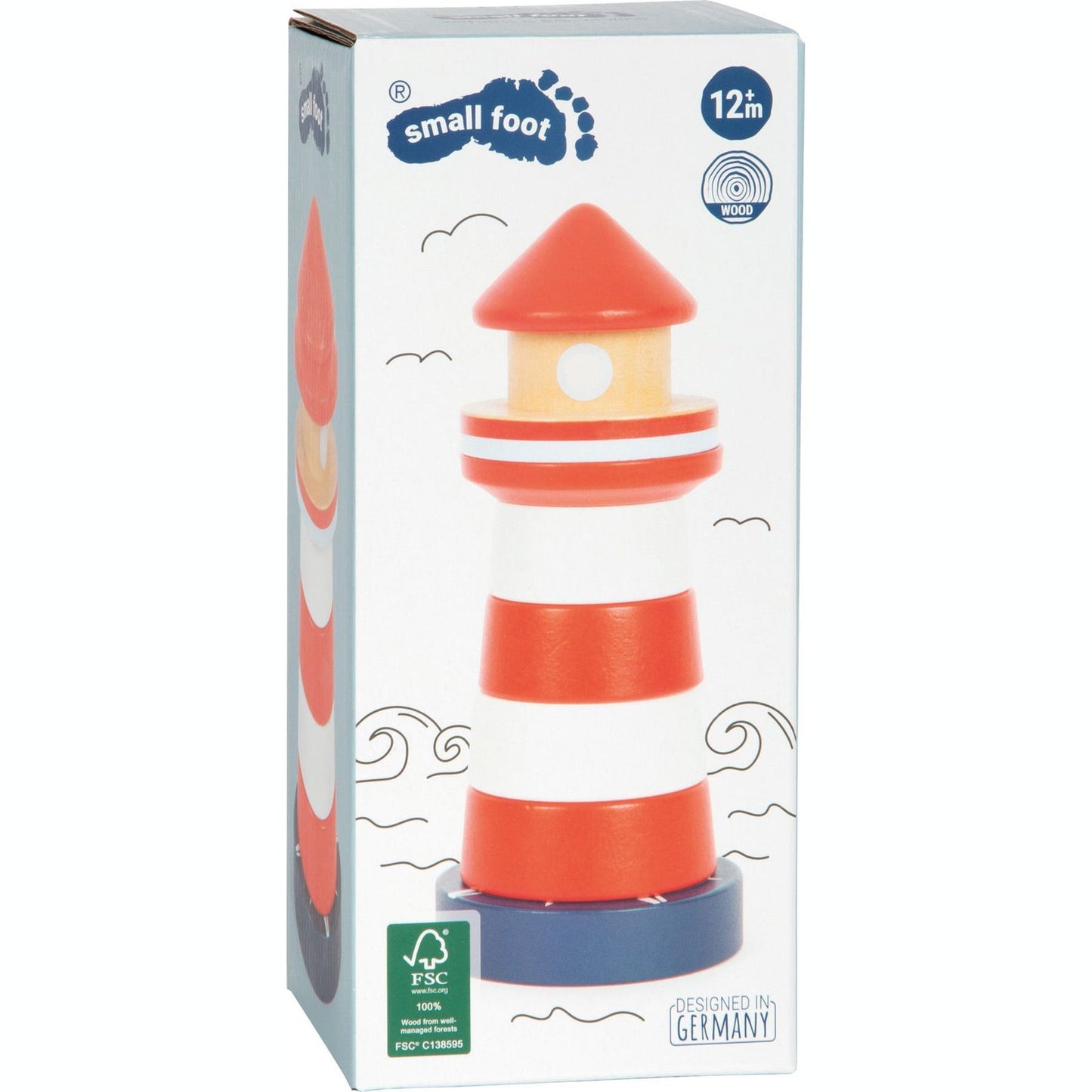 Stapelturm Leuchtturm Großer Ozean