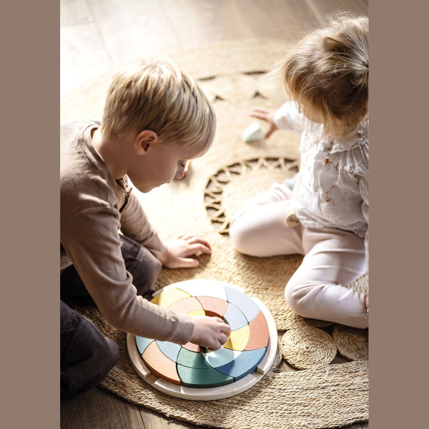 Farbenpuzzle „Safari“