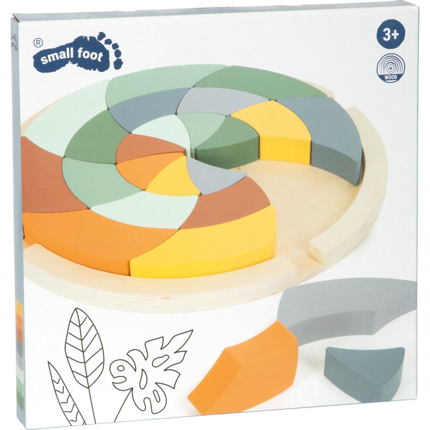 Farbenpuzzle „Safari“