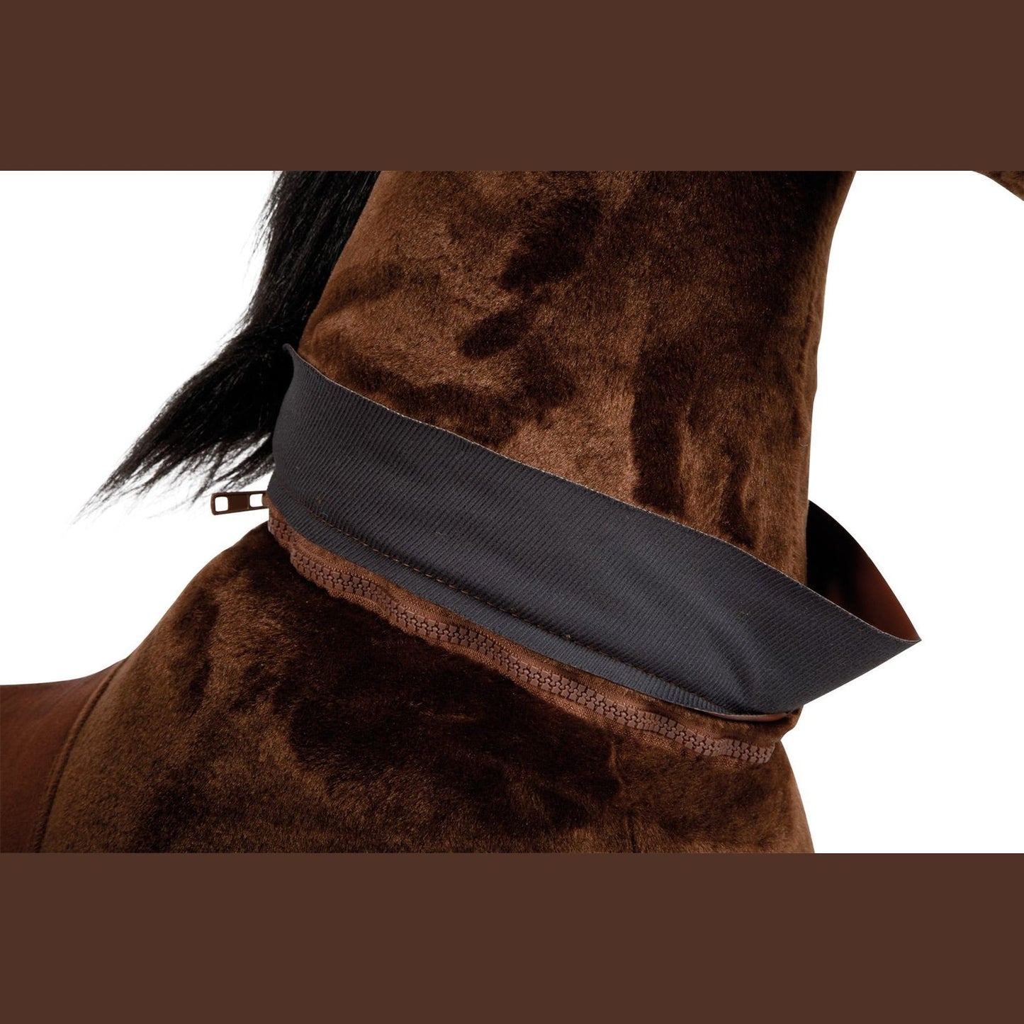 Reitpferd auf Rollen