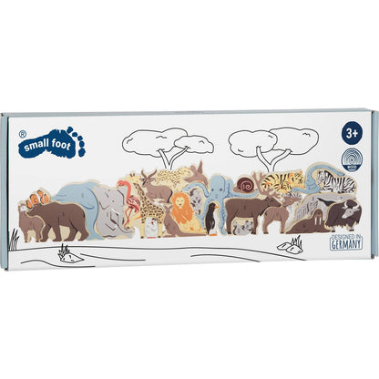 Buchstabenpuzzle Tiere