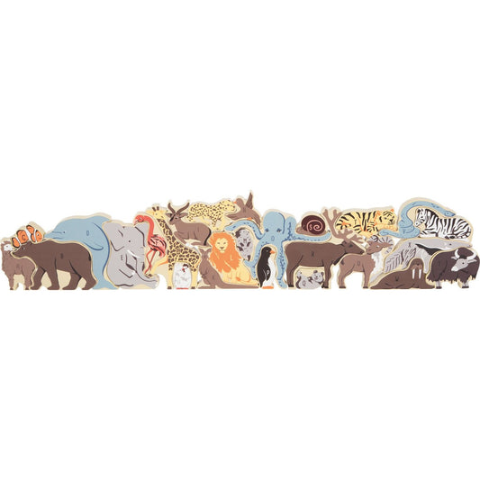 Buchstabenpuzzle Tiere
