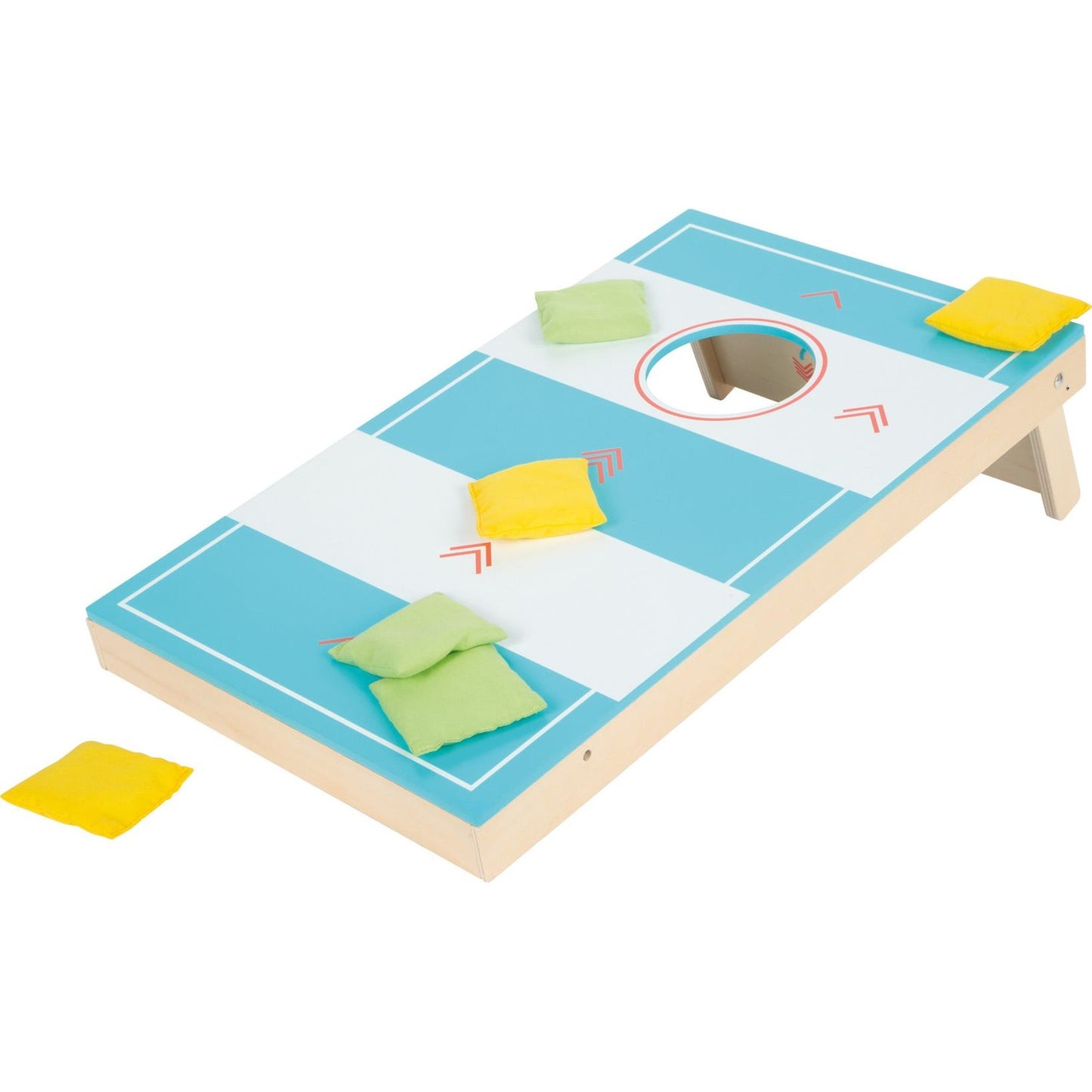 Cornhole und Sling Puck Spiel „Active“