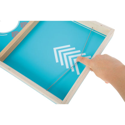 Cornhole und Sling Puck Spiel „Active“