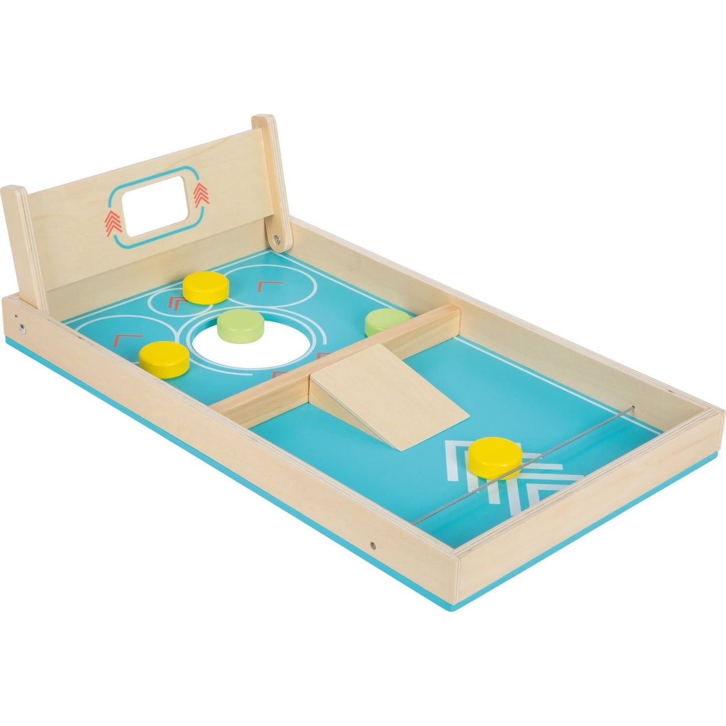 Cornhole und Sling Puck Spiel „Active“