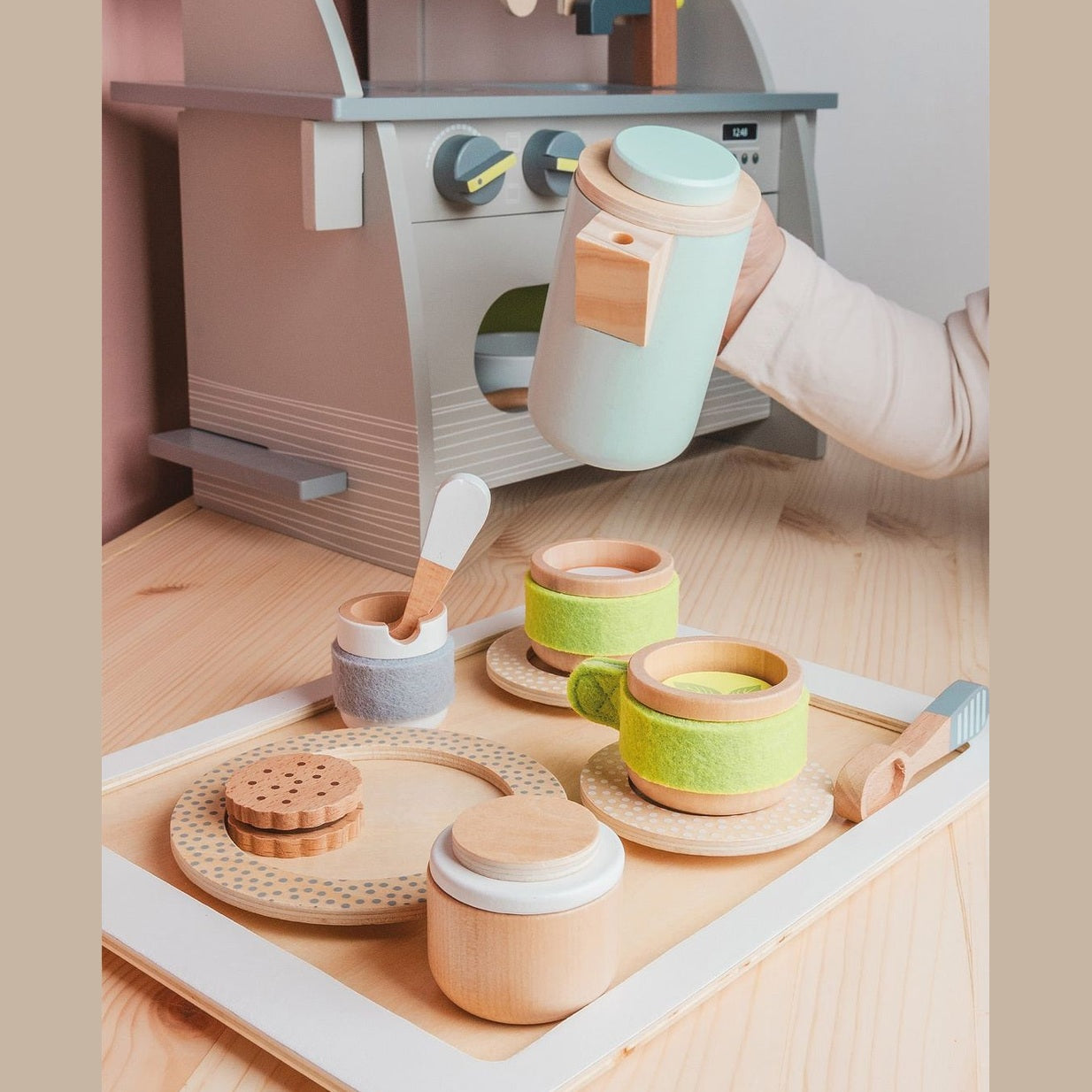 Kaffee- und Teeset Kinderküche
