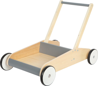 Lauflernwagen Schiefergrau
