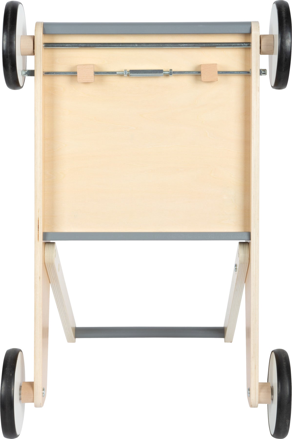 Lauflernwagen Schiefergrau