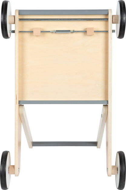Lauflernwagen Schiefergrau