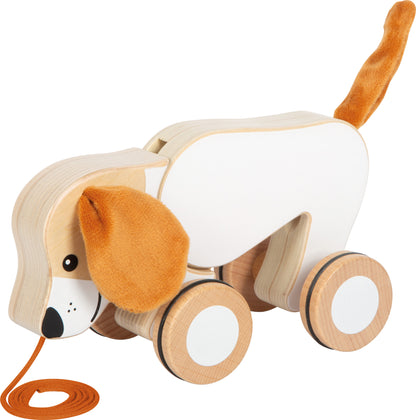 Nachziehtier Hund mit Knisterohren