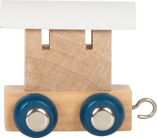 Buchstabenzug Polar Waggon schneeweiß & natur