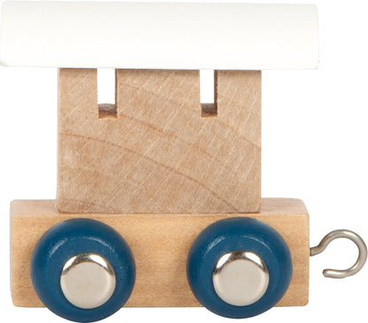 Buchstabenzug Polar Waggon schneeweiß & natur