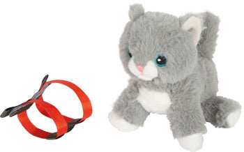 Hund oder Katze mit Tasche und Pflege-Set