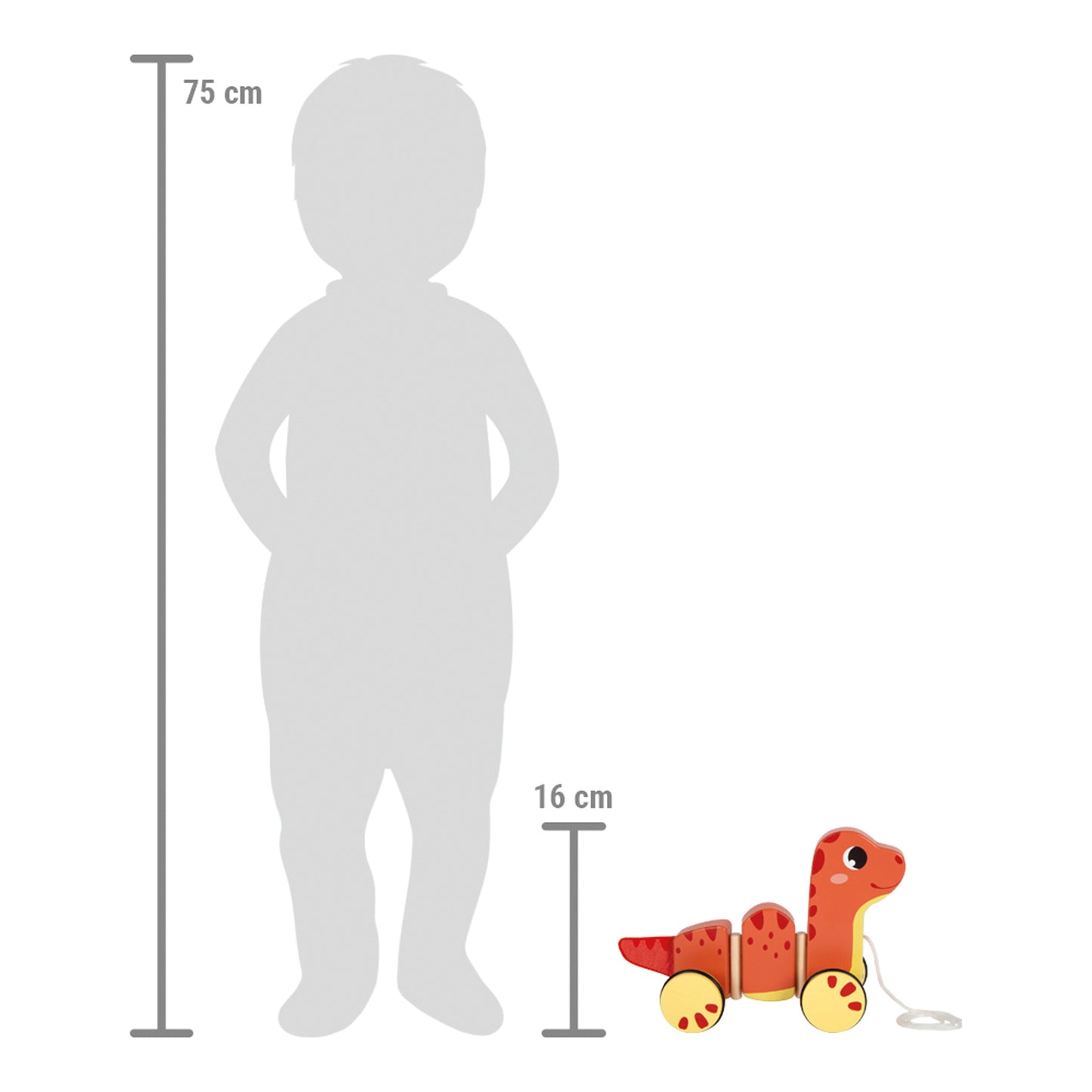 Nachziehtier „Dino“