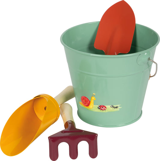 Handschaufel-Set mit Eimer „Tiny Garden“