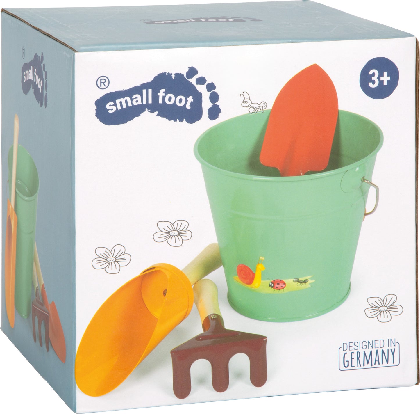 Handschaufel-Set mit Eimer „Tiny Garden“
