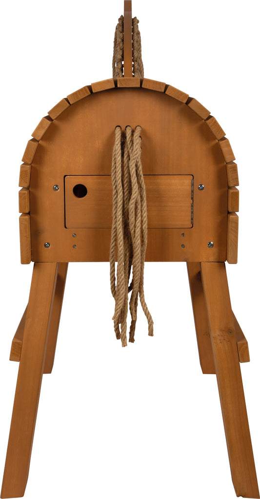 Holzpferd braun