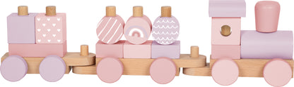 Holzzug rosa