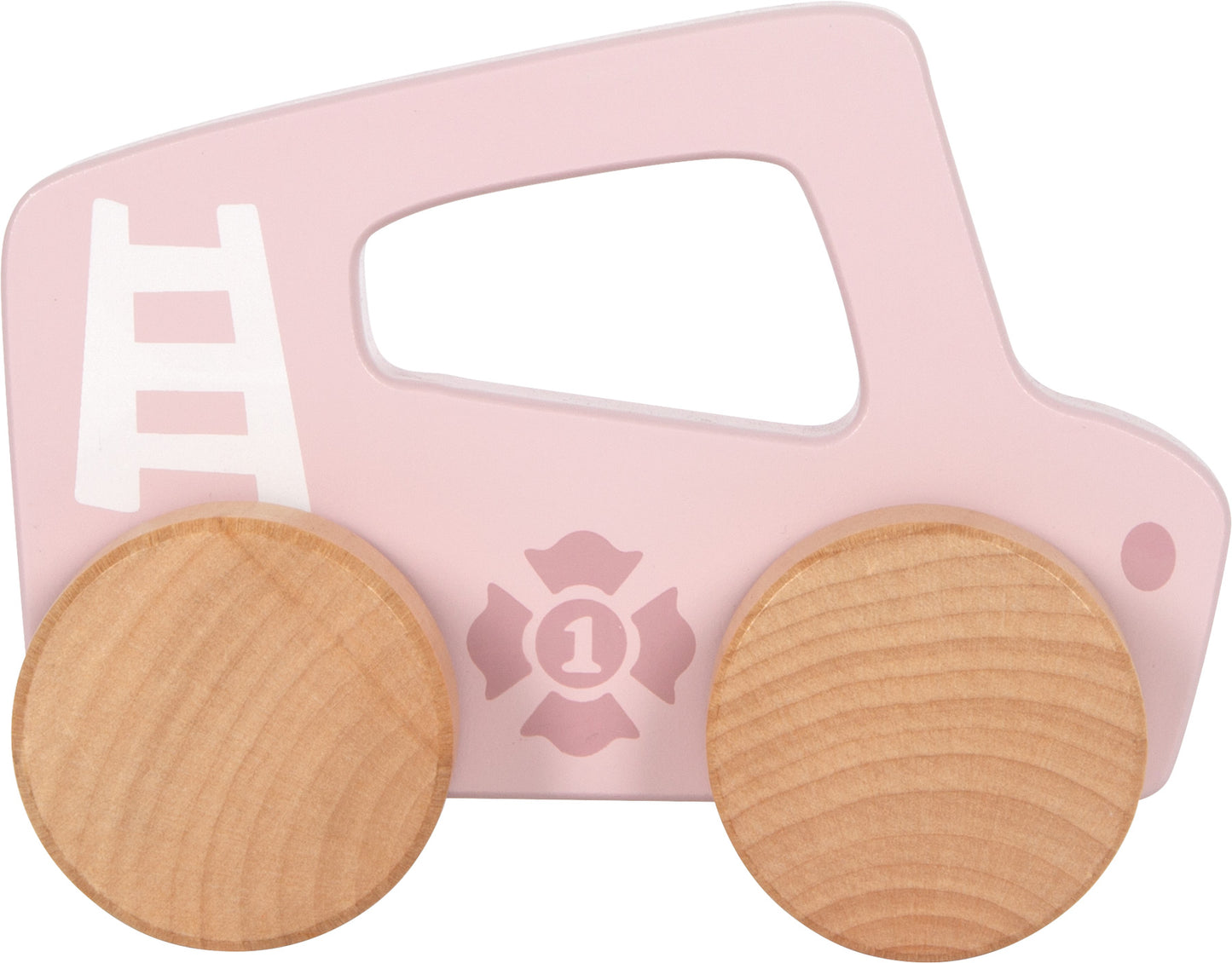 Schiebeauto rosa