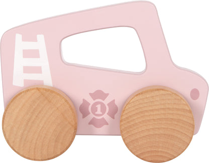 Schiebeauto rosa