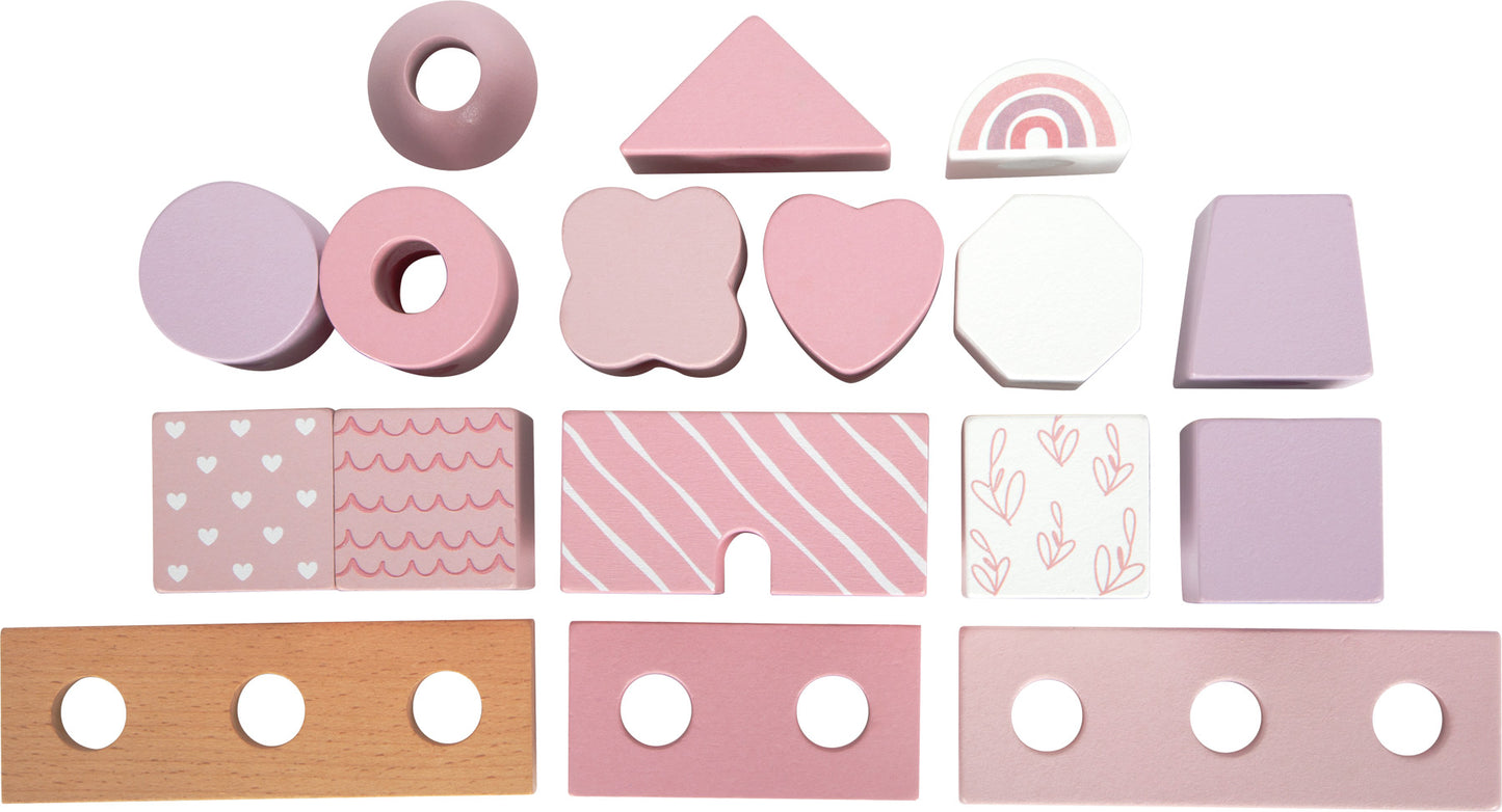 Stapelhaus rosa