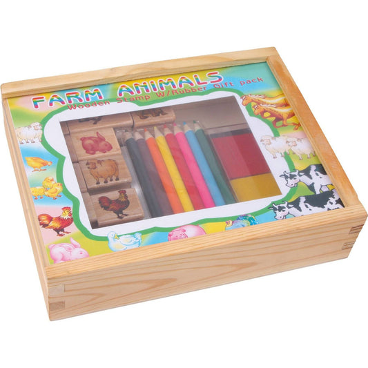 Stempel-Set Farmtiere