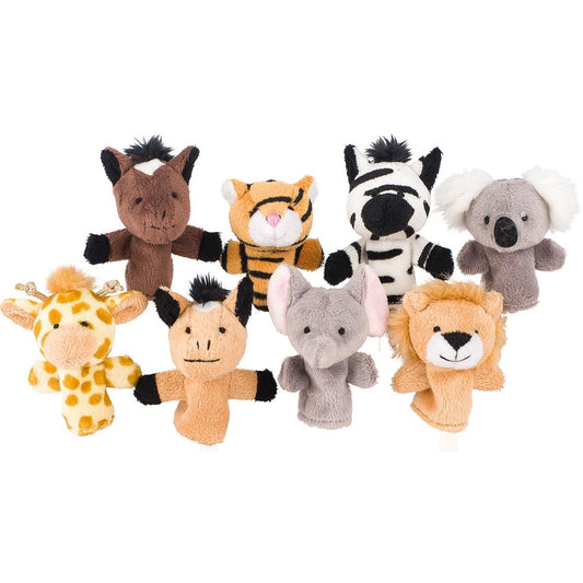 Fingerpuppenset Wilde Tiere