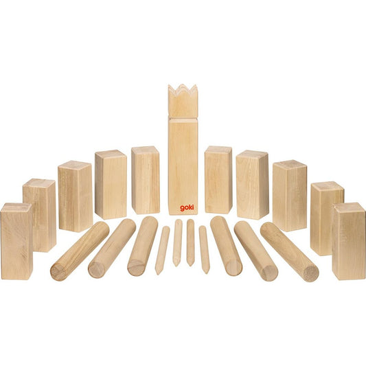 Wikingerspiel Kubb, im Baumwollbeutel