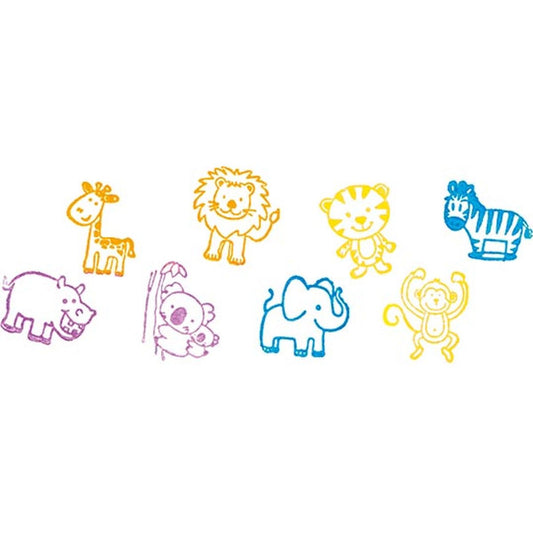Stempel Wilde Tiere (8 Stempel)