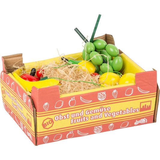 Stiege mit Obst