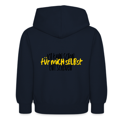 Kinder Hoodie - Selbst entscheiden - Navy