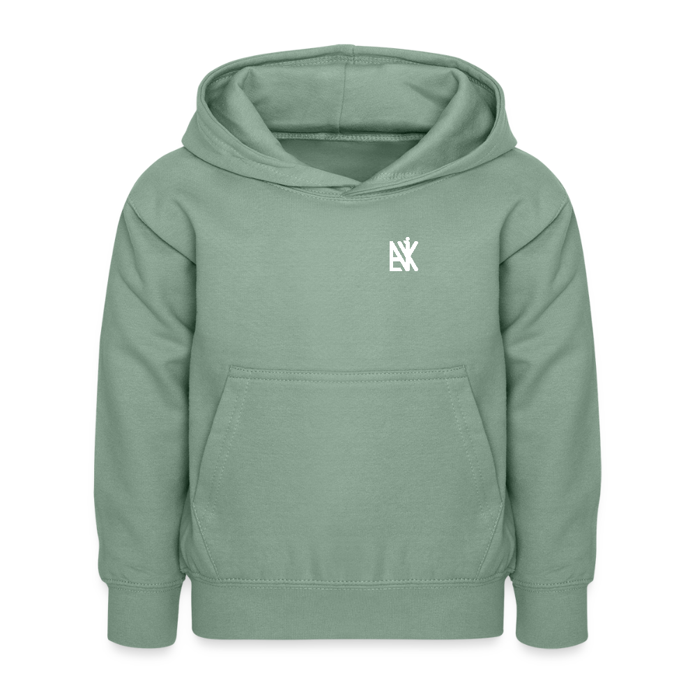 Kinder Hoodie - Selbst entscheiden - Graugrün