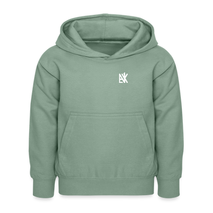 Kinder Hoodie - Selbst entscheiden - Graugrün