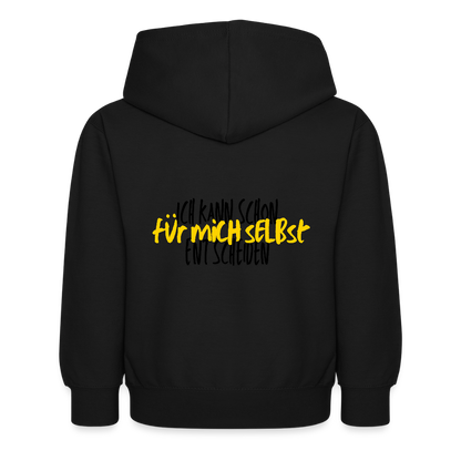 Kinder Hoodie - Selbst entscheiden - Schwarz