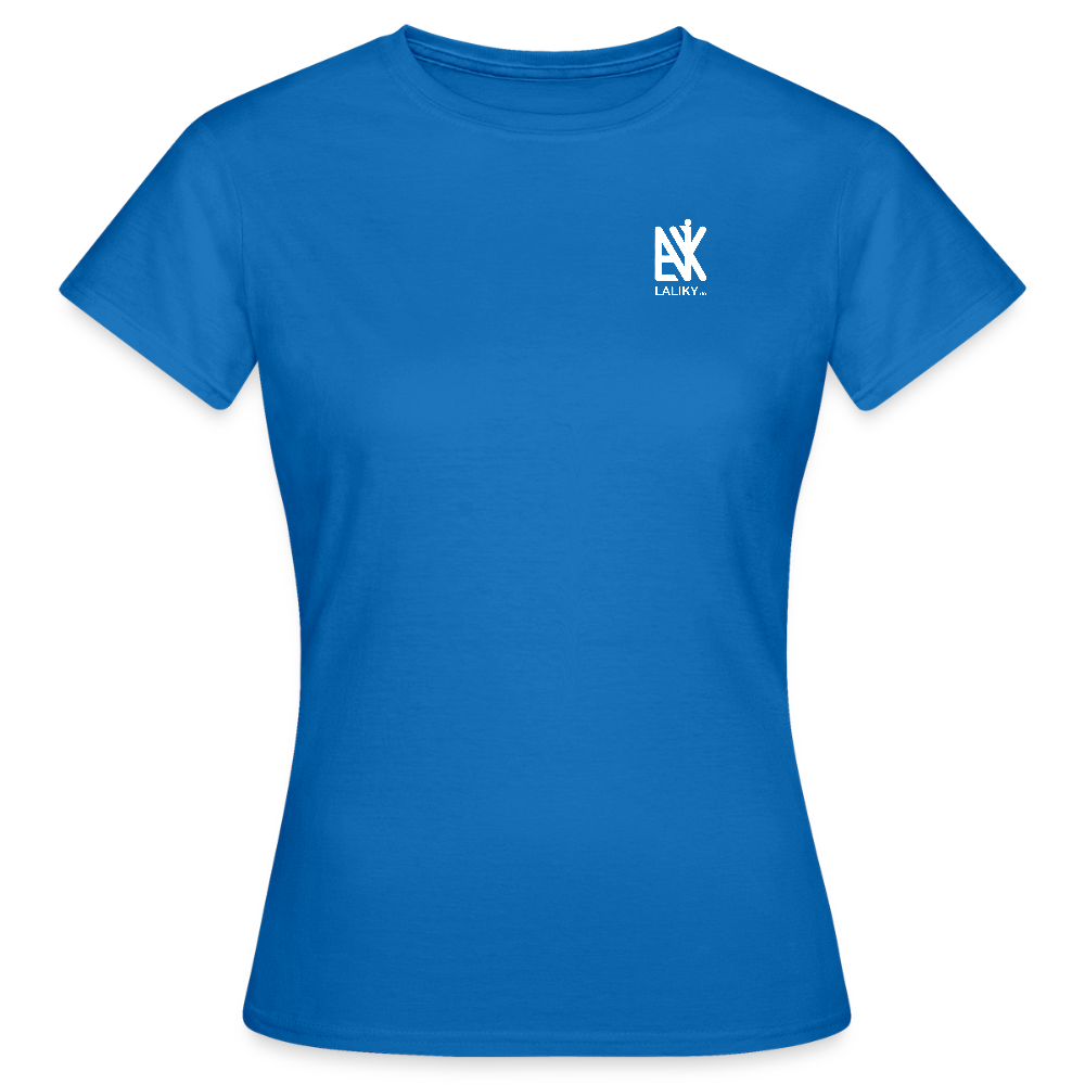 Frauen T-Shirt - QR Code (Dunkel) - Royalblau